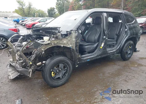 2021 Toyota Highlander Xle из США, поврежденный, VIN 5TDGZRBH7MS527533